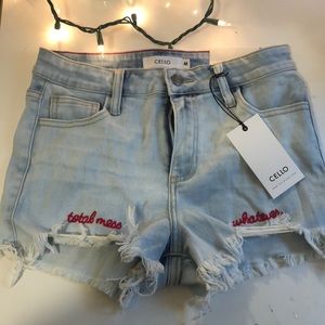 Never been worn trendy shorts!